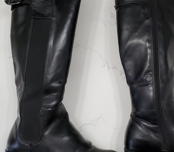 Sam & Libby Black Riding Style Boot - Picture 7 of 9